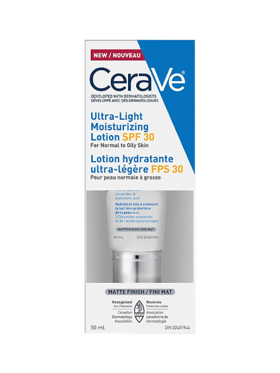 CeraVe Ultra Light Moisturizing Lotion SPF30 50mL Edamama